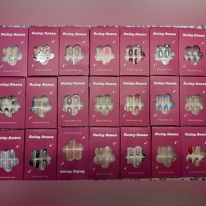 21 Nail Set - Assorted Colors and designs brand new price is for all 2.80 a set
